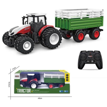 ES-6644B 2.4G 1:24 6CH RC-farmer agricultural transporter high(double wheel)