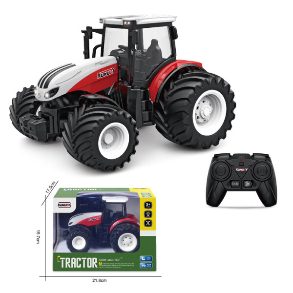 2.4G 1:24 6CH Ferngesteuerter Bauernwagen mit Breitreifen