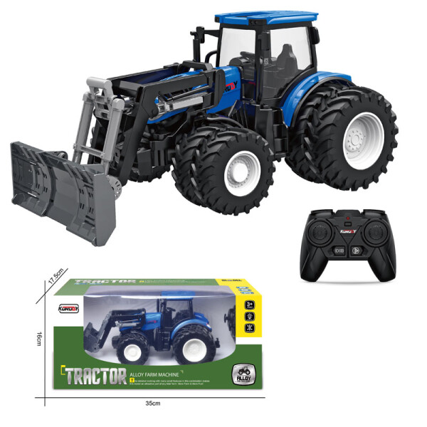 2.4G 1:24 6CH RC Alloy Pusher Trucks mit acht R&auml;dern