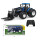 2.4G 1:24 6CH RC Alloy Farm Gabelstapler mit acht R&auml;dern