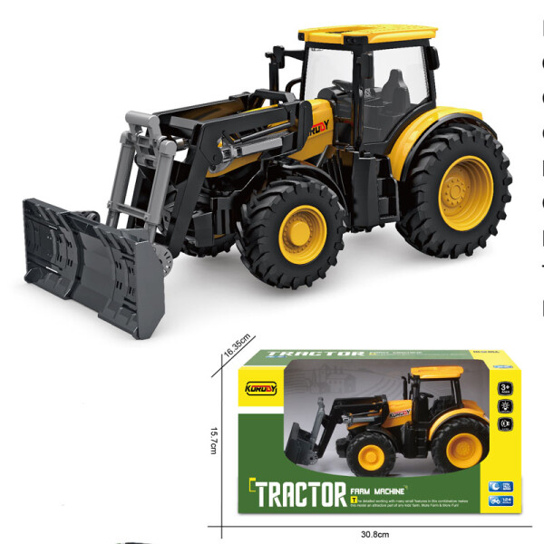 1:24 Tr&auml;gheits-Bauern-Schiebefahrrad