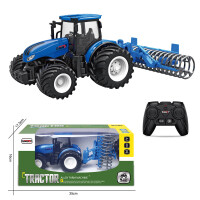 2.4G 1:24 6CH  RC-alloy farmer flattening truck(wide wheel)