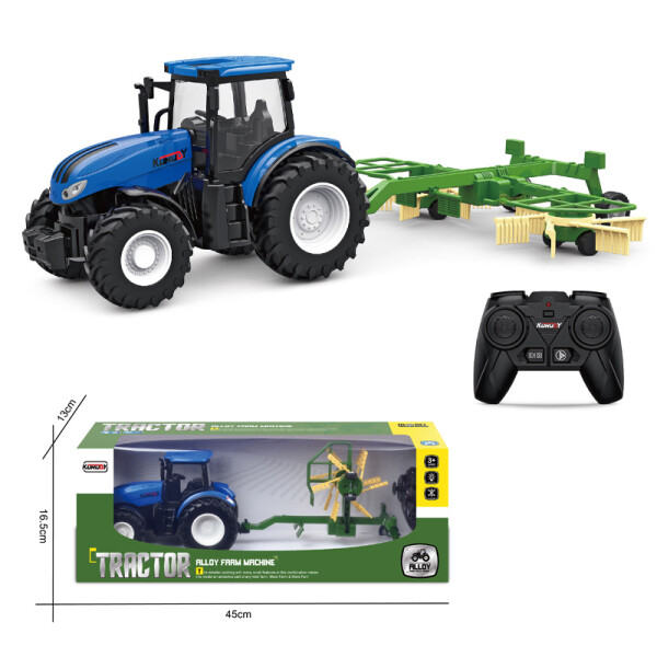 2.4G 1:24 6CH  RC-alloy farmer hauler(wide wheel)