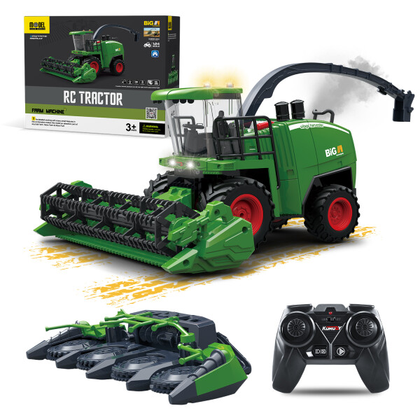 ES-3602 2.4G 1:24 6CH RC Silage/Reiserntemaschine Set