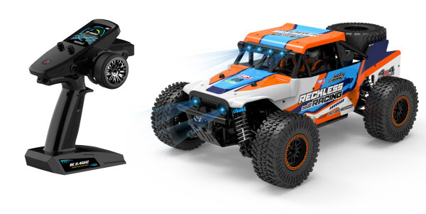 XDKJ-026 1:20 Ma&szlig;stab 4WD Full-Scale Hochgeschwindigkeits-W&uuml;stentruck