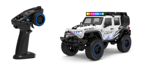XDKJ-035 1:20 Jeep Wrangler Crawler im Ma&szlig;stab mit Allradantrieb