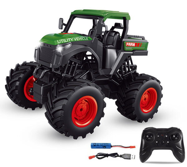 6102 1:16 Ma&szlig;stab 8-Kanal 2,4 GHz ferngesteuertes Gel&auml;ndefahrzeug f&uuml;r Landwirte
