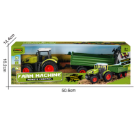 6671 1:24 Ma&szlig;stab 10-Kanal 2,4 GHz funkgesteuertes landwirtschaftliches Transportfahrzeug