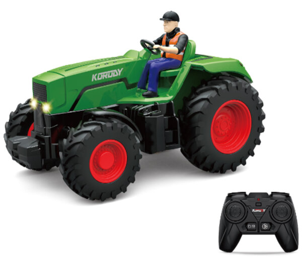 6609 1:24 Ma&szlig;stab 6-Kanal 2,4 GHz ferngesteuerte Traktorkabine mit Allradantrieb