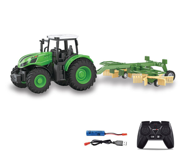 636 1:24 6-Kanal-2,4-GHz-Fernbedienung f&uuml;r Heurechen in der Landwirtschaft