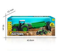 637 1:24 6-Kanal 2,4 GHz ferngesteuerter Farmtrailer