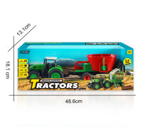 639 1:24 6-Channel 2.4G Remote Control Farmer Mixer Truck