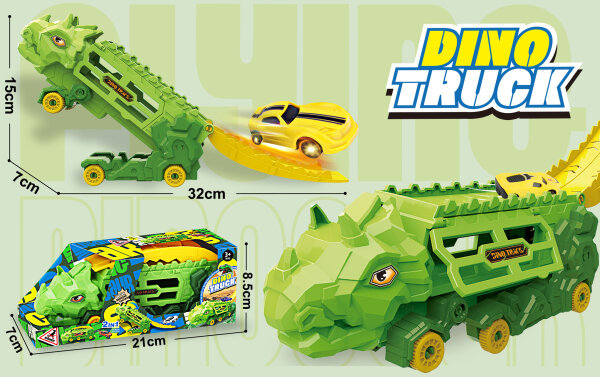 2243 Triceratops Katapult-Container-Lkw