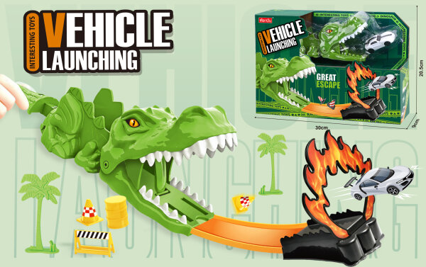 8848 Dinosaurier-Katapult-Fahrzeug