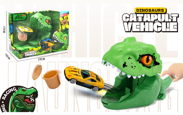 8891 Katapult-Dinosaurier-Spurfahrzeug