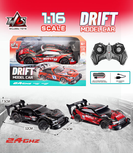 RQ3081 1:16 2,4 GHz GTR ferngesteuertes Auto