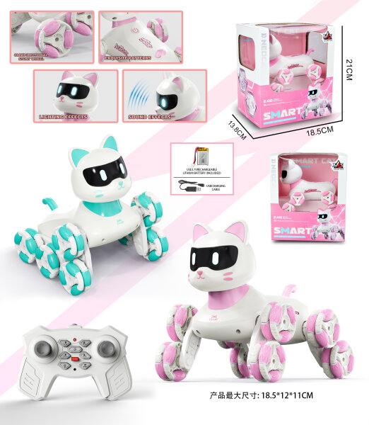 RQ3091 2,4 GHz Mini-Achtrad-Stunt-Katze