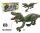 RS063C Ferngesteuerter Tyrannosaurus Rex Dinosaurier mit Sound und Spr&uuml;heffekt - 2,4 GHz (Gr&uuml;n)