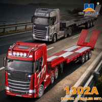 1302A HUINA RC SCANIATruck 770S mit Anh&auml;nger Modell,...