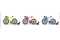 713882 Rennrad Fahrrad 1:8 - DIECAST - in verschieden...