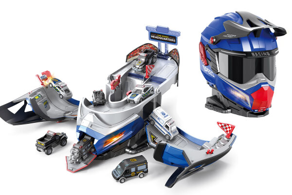 SK-637JB Motocross-Helm - Auto Rennstrecke (klappbar)