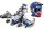 SK-637JB Motocross-Helm - Auto Rennstrecke (klappbar)