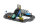 X2130 Magnetbaukasten Racing-Serie in Buntglasoptik