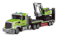 QH9010 Ferngesteuerter Lastwagen mit Tieflader &...