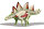 310-4 3D Stegosaurus Skelett zum bauen