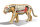 310-7 3D Tiger Skelett zum bauen