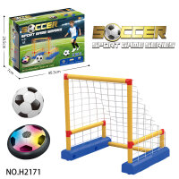 H2171 Mobiles Fu&szlig;balltor inkl Ball, Ballpumpe und...