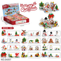 D6007 Adventskalender "Merry Christmas" mit 24...