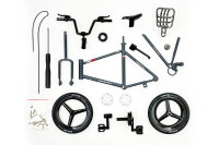 713887 DIY BMX Fahrrad 1:8 - DIECAST -  (grau)